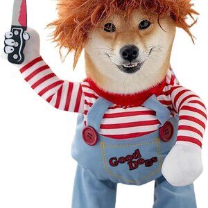 Chucky Dog Costume / Size LARGE / BRAND NEW